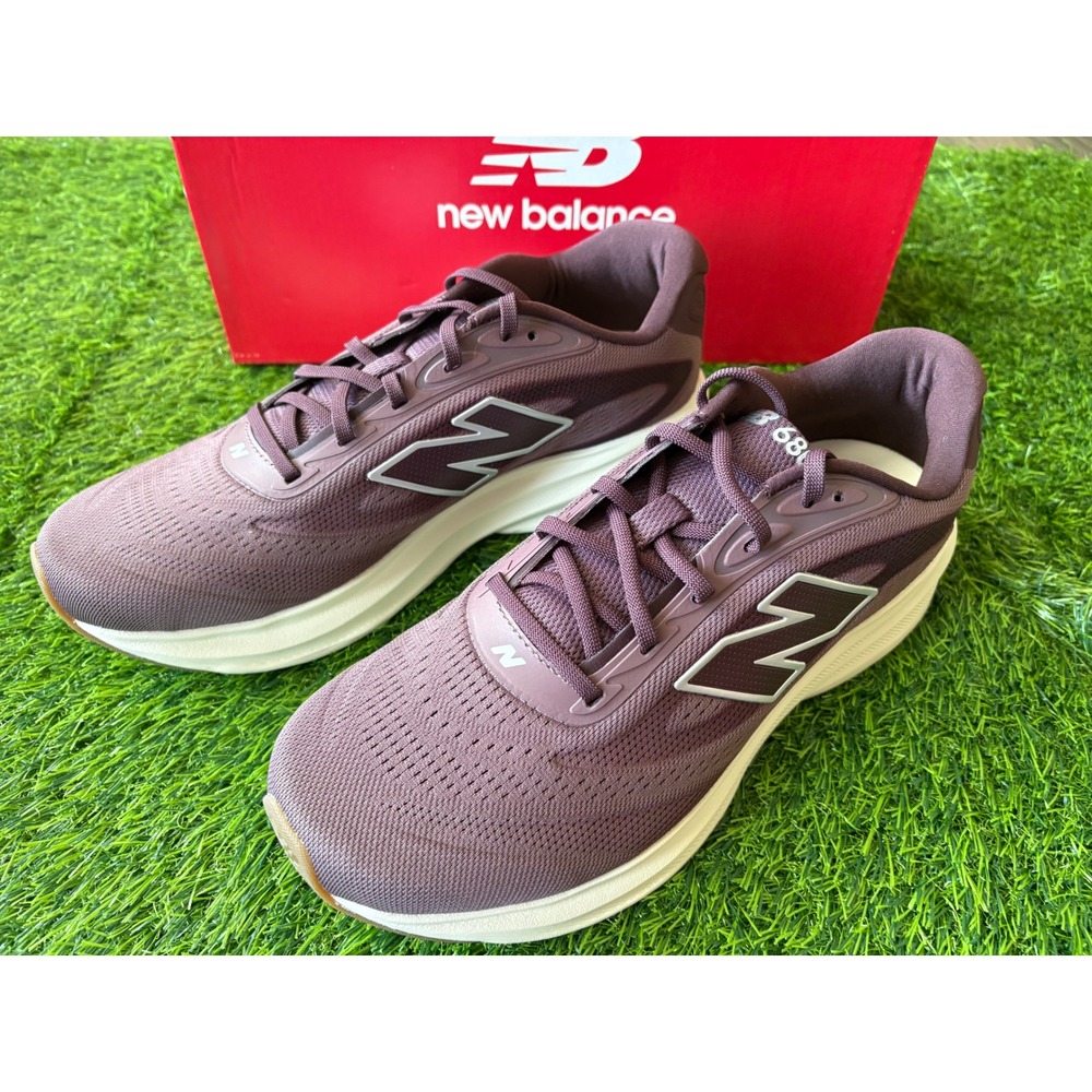 New Balance Fresh Foam 680 v9 Purple Running Shoes M6804A6 Womens 10.5 Mens 9